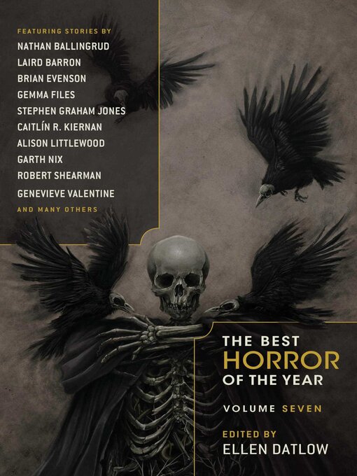 Title details for Best Horror of the Year by Ellen Datlow - Available